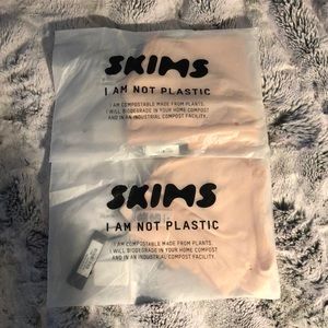 Kim Kardashian SKIMS Logo Pointelle Collection